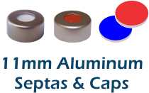 11 mm Aluminimum Septas And Caps